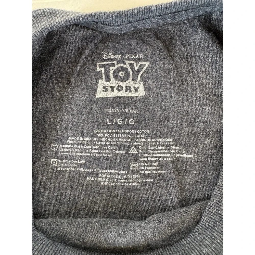 Disney Pixar Toy‎ Story Way To Play Graphic T-Shirt Size Large L